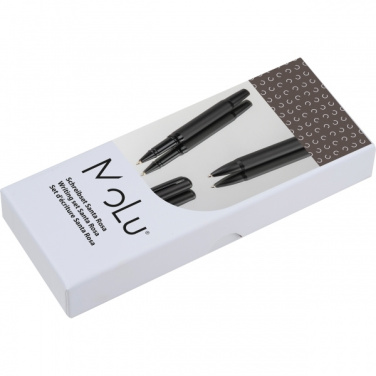 Logo trade promotional products image of: Elegant MoLu writing set Santa Rosa