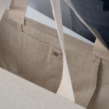 Logo trade advertising products picture of: Large cotton bag Pilar