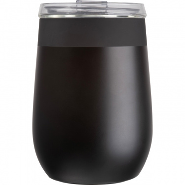 Logo trade business gifts image of: MoLu recycled stainless steel drinking cup