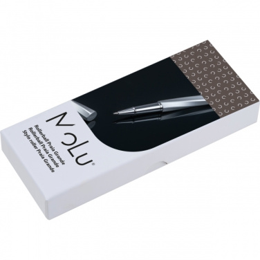 Logotrade promotional giveaways photo of: MoLu brass rollerball Praia Grande