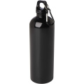 Oregon 750 ml RCS certified single wall stainless steel water bottle with carabiner, Solid black
