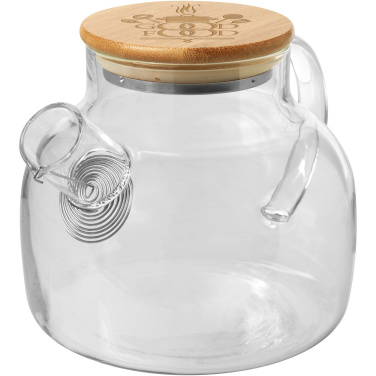 Logotrade promotional items photo of: Zen tea pot with strainer and bamboo lid