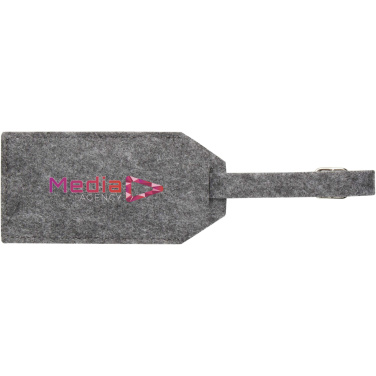 Logo trade promotional gift photo of: Tie luggage tag