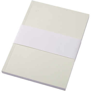 Logo trade promotional giveaways picture of: Novella Austen A5 recycled soft cover notebook - 100 sheets