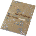 Novella Austen A5 recycled soft cover kraft notebook - 50 sheets , Natural