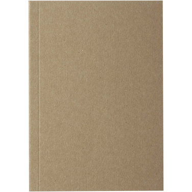 Logotrade promotional merchandise photo of: Novella Austen A6 recycled soft cover kraft notebook - 50 sheets