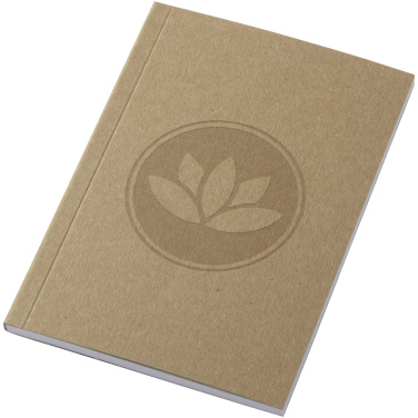 Logotrade promotional gift picture of: Novella Austen A6 recycled soft cover kraft notebook - 50 sheets