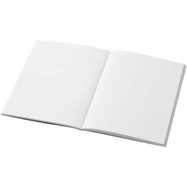 Logo trade advertising product photo of: Novella Austen A6 recycled soft cover kraft notebook - 50 sheets