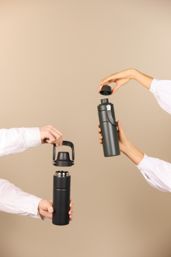 Logotrade promotional item picture of: Baltimore trek RCS recycled SS bottle 600 ML