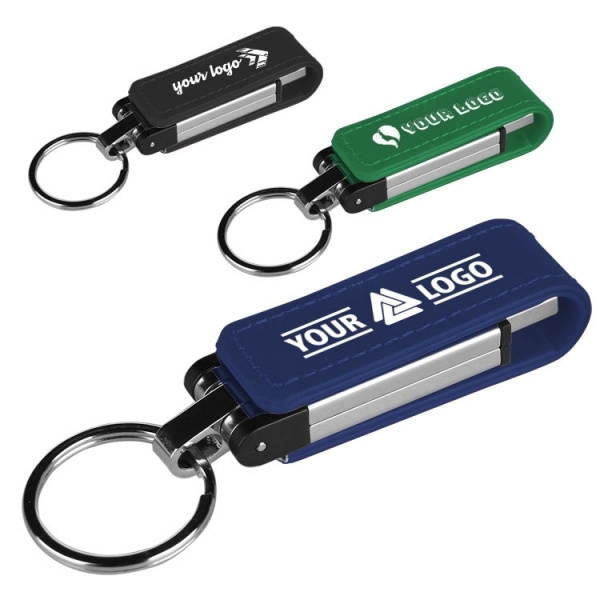 Logo trade advertising products image of: Metal USB stick