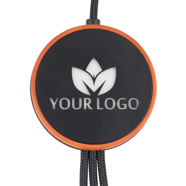 Logotrade promotional item image of: Big cable 4in1 with illuminated logo - i5w