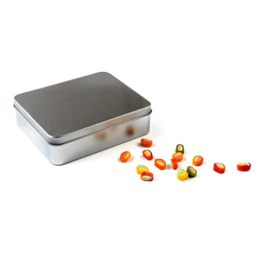 Logo trade promotional items image of: Metal box 18x12,6x4 cm