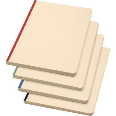 Logo trade promotional product photo of: Liliana A5 sugarcane and RPET soft cover notebook