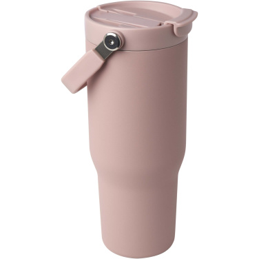 Logotrade promotional giveaway image of: Bronx 900 ml RCS recycled stainless steel copper vacuum insulated tumbler with dual function lid