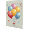 Herald A5 greeting card, Ivory white