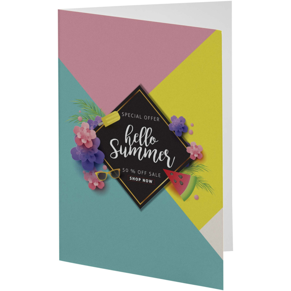 Logotrade business gifts photo of: Herald A6 greeting card