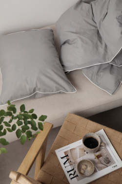 Logo trade promotional product photo of: VINGA Marston OCS organic cotton bed linen, 4 pcs set