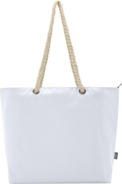 Logotrade promotional product picture of: Panama GRS recycled beach cooler tote bag with cord handles