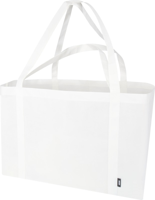 Logotrade advertising products photo of: Jumbo GRS recycled non-woven extra large tote bag 65L