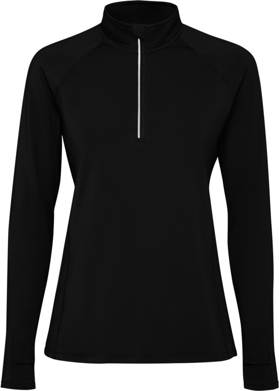 Logotrade corporate gift image of: Estambul long sleeve women's half zip sweatshirt