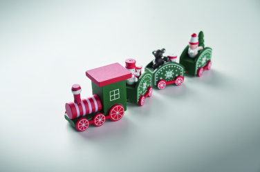 Logotrade promotional item picture of: Wooden Christmas train