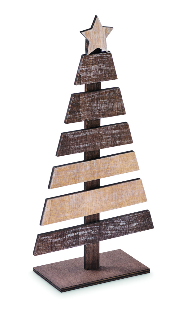 Logotrade promotional giveaway image of: Wooden Christmas tree