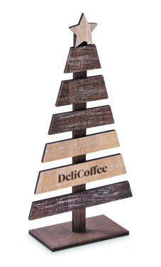 Logo trade advertising product photo of: Wooden Christmas tree