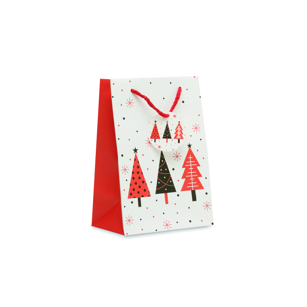 Logo trade promotional gifts image of: Gift paper bag small