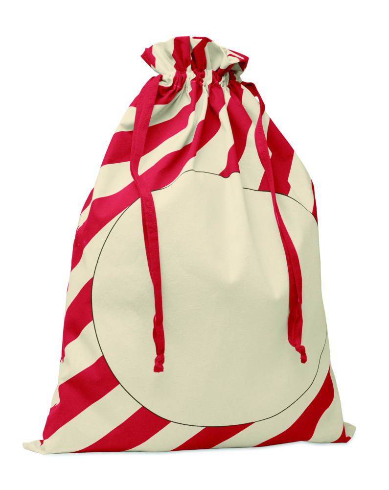 Logo trade corporate gift photo of: Large Santa cotton bag