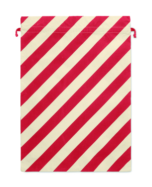 Logo trade corporate gifts image of: Large Santa cotton bag