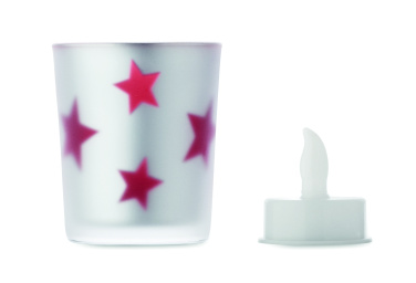 Logo trade advertising products picture of: LED tea light candle