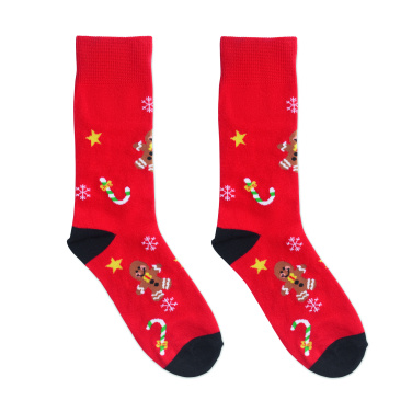 Logo trade promotional item photo of: Pair of Christmas socks M