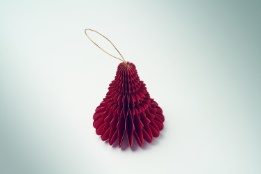 Logo trade promotional item photo of: Christmas paper tree hanger