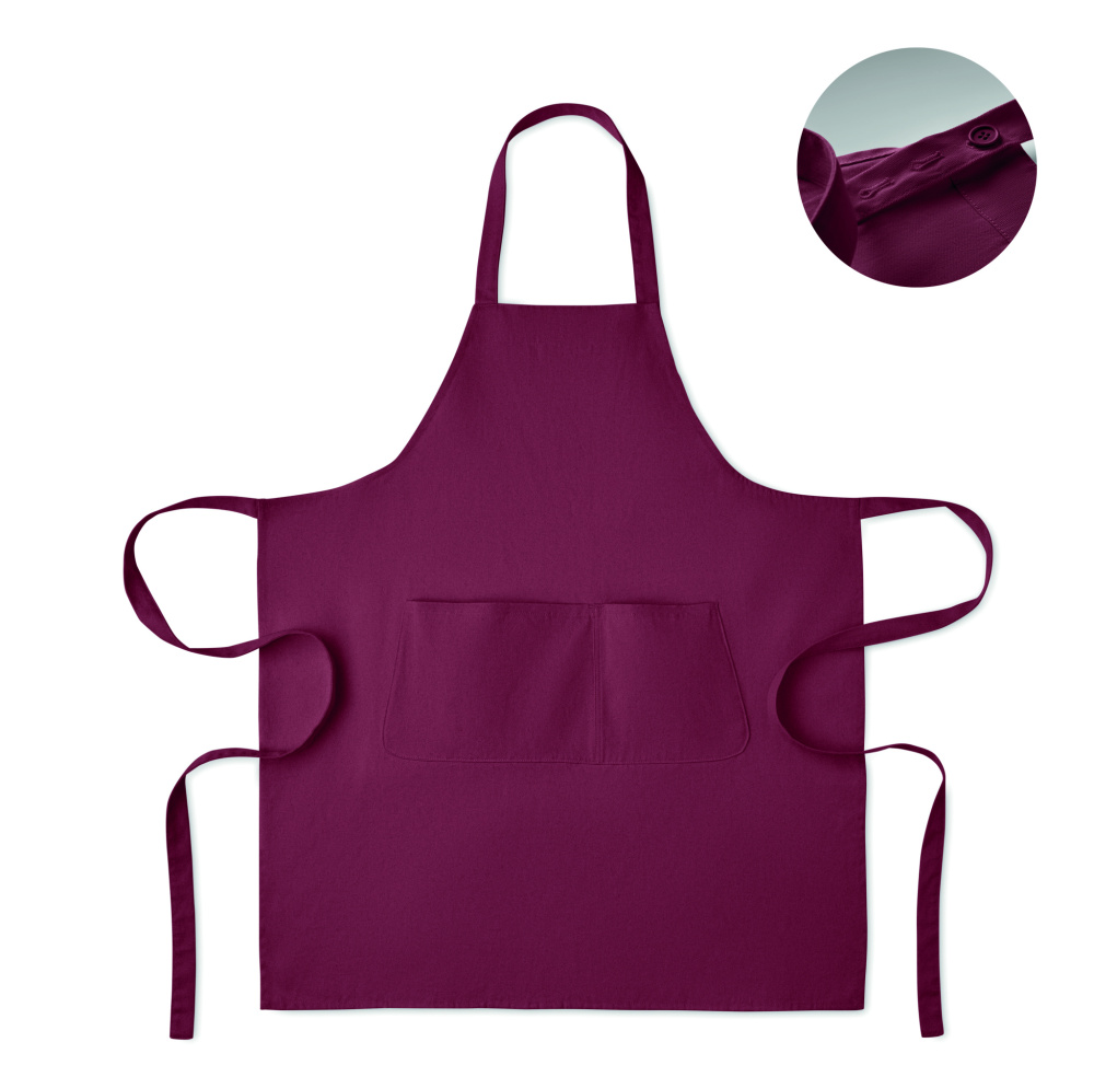 Logo trade advertising product photo of: Organic cotton apron 240 gr/m²