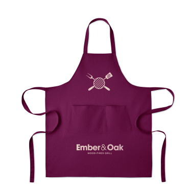 Logotrade promotional gift image of: Organic cotton apron 240 gr/m²