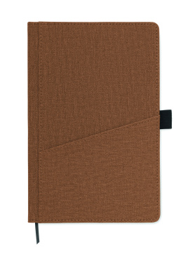 Logo trade advertising product photo of: A5 notebook PU front pocket