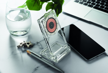 Logotrade promotional product picture of: Acrylic wireless charger 15W