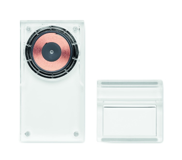Logotrade corporate gift image of: Acrylic wireless charger 15W