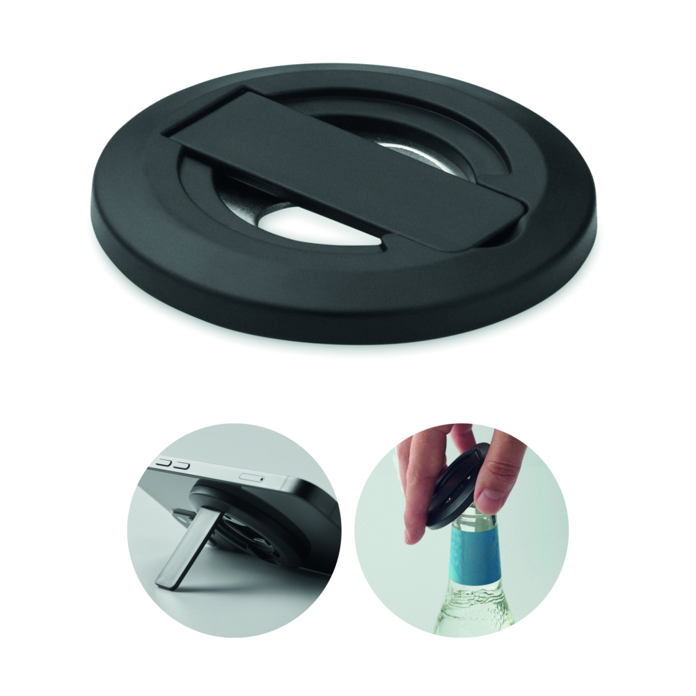 Logotrade promotional items photo of: Phone holder and bottle opener