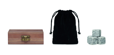 Logotrade promotional merchandise photo of: 9 stone ice cube set in box