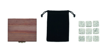 Logo trade business gifts image of: 9 stone ice cube set in box