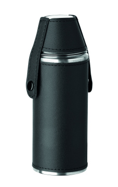 Logotrade advertising product image of: Hip flask with shot cups