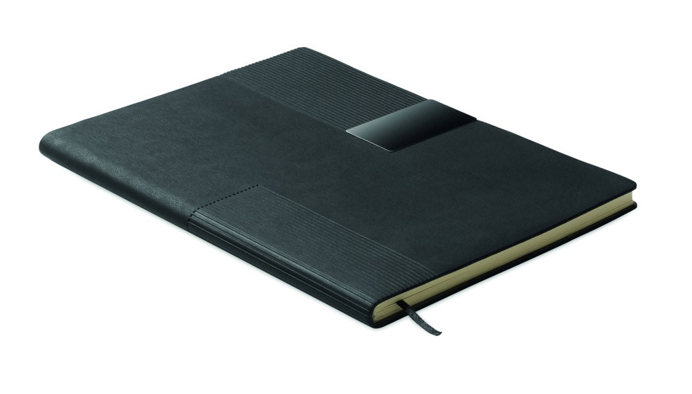 Logo trade business gift photo of: A5 PU notebook