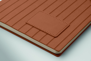 Logotrade promotional giveaways photo of: A5 notebook in smokey PU