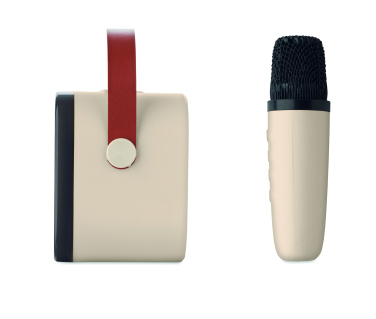 Logo trade corporate gifts image of: Karaoke set speaker