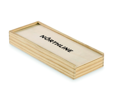 Logo trade corporate gifts picture of: Domino and cards set