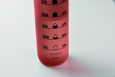 Logotrade promotional product image of: Sports water bottle RPET 1L