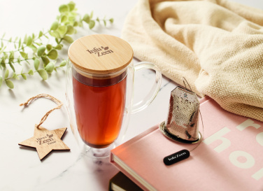 Logotrade corporate gifts photo of: Double wall glass mug 450ml