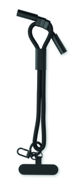 Logo trade promotional giveaways picture of: Charging phone wrist strap 60W