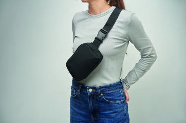 Logo trade promotional merchandise photo of: Waist bag in 210D polyester